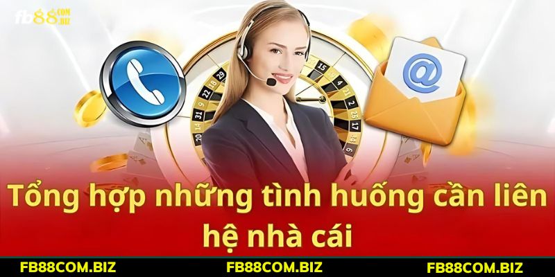 Người chơi có thể liên hệ nền tảng khi gặp khó khăn về đăng ký, đặt cược,...